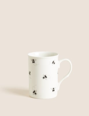 M&S Bee Mug - Black Mix, Black Mix