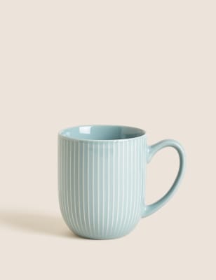 

M&S Collection Ribbed Mug - Green, Green