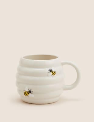 M&S Beehive Mug - Yellow, Yellow