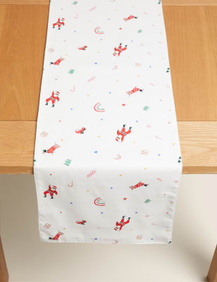 

M&S Collection Christmas Table Runner - Red Mix, Red Mix