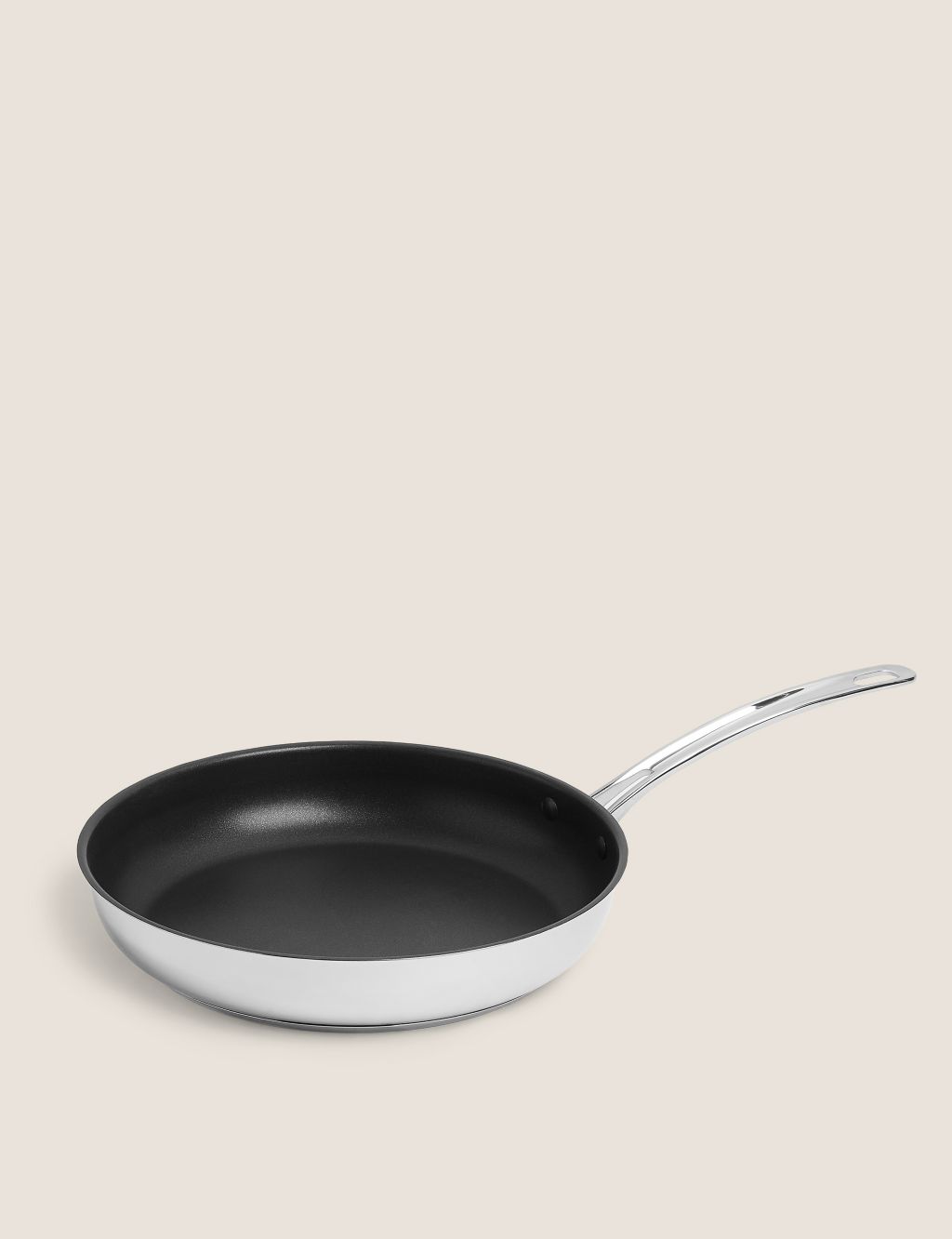 Stainless Steel 28cm Large Frying Pan image 1