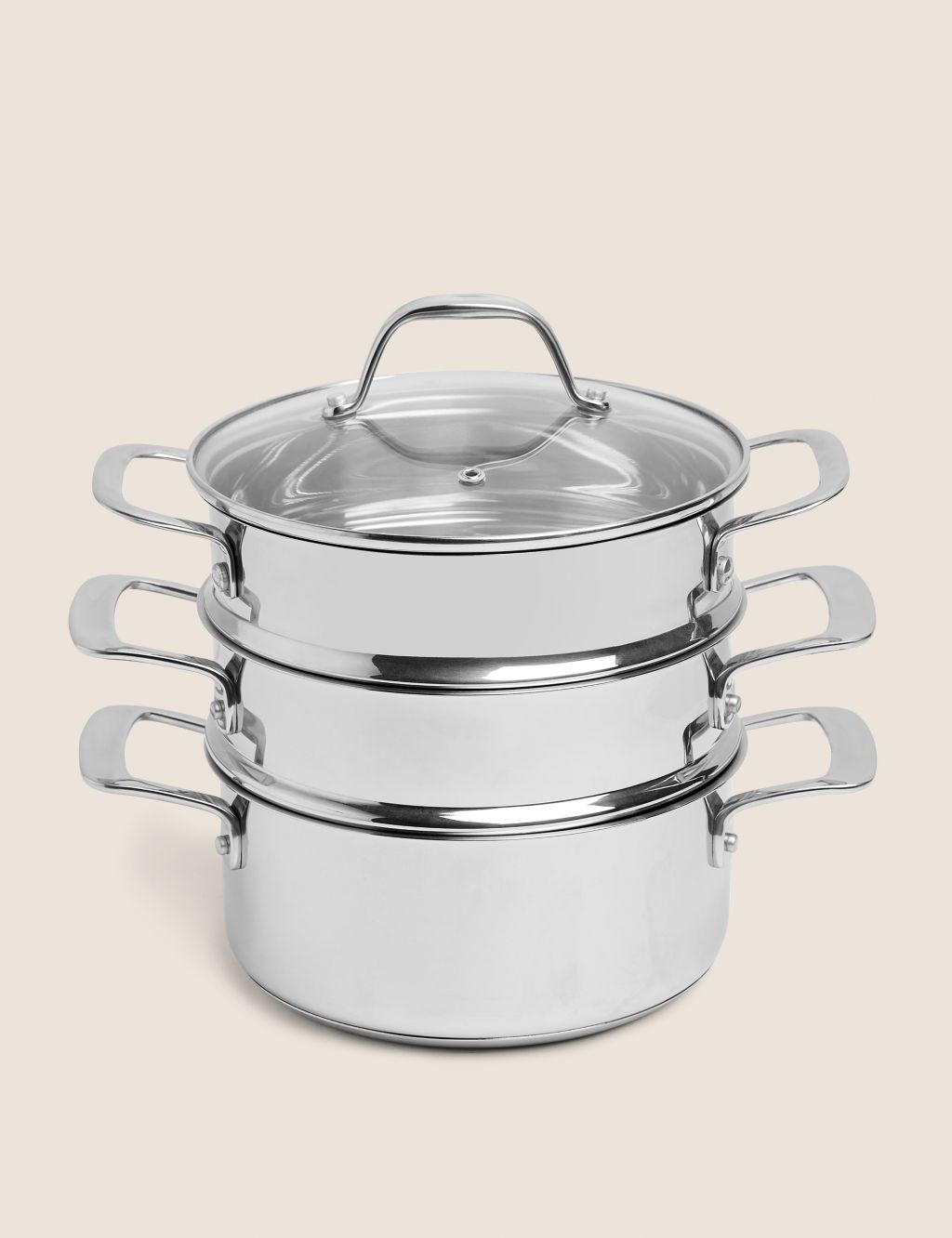 Stainless Steel 3 Tier Steamer image 1