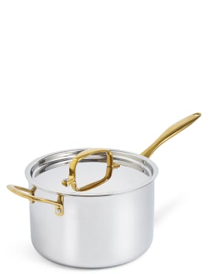 Chef&nbsp;&ndash; Petite casserole triple &eacute;paisseur 20&nbsp;cm