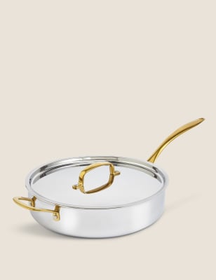 Chef &ndash; Grande sauteuse triple &eacute;paisseur 28&nbsp;cm