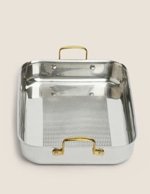 Chef&nbsp;&ndash; Plat &agrave; r&ocirc;tir textur&eacute; triple &eacute;paisseur