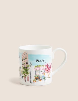 

M&S Collection Paris Mug - Multi, Multi