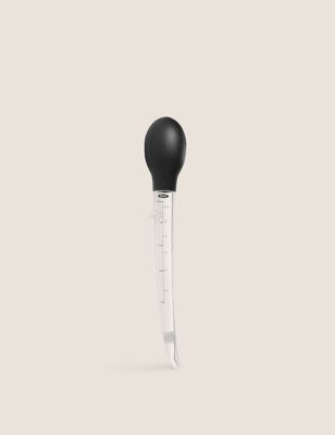 Oxo Good Grips Angled Baster with Cleaning Brush - Black Mix, Black Mix