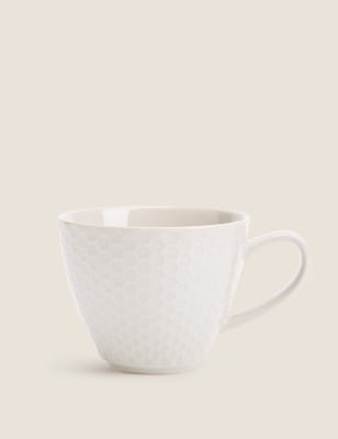 Textured Taupe Mug