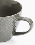 Textured Charcoal Mug