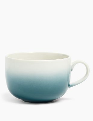 

M&S Collection Tribeca Large Ombre Mug - Teal, Teal