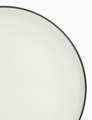 

M&S Collection Tribeca - Plato llano mate - Negro, Negro