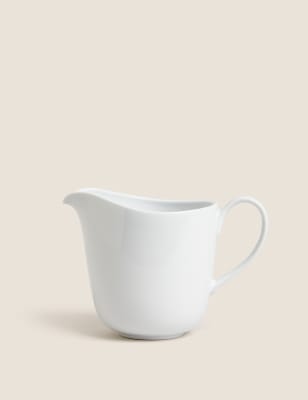 

M&S Collection Maxim Large Jug - White, White