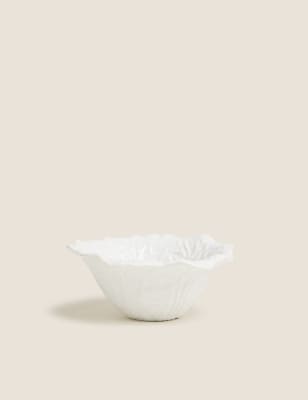 M&S Cabbage Nibble Bowl - White, White