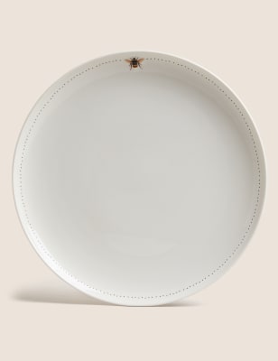 

M&S Collection Set of 2 Bee Dinner Plates - Multi, Multi