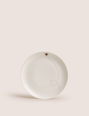 

Set of 2 Bee Side Plates - Multi, Multi