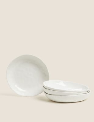 

4er-Set Pastaschüsseln „Artisan“ - Weiss, Weiss