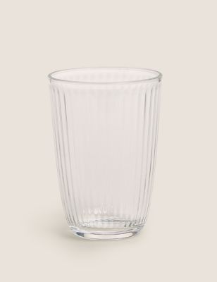 

Stripes Textured Highball Glass - Clear, Clear