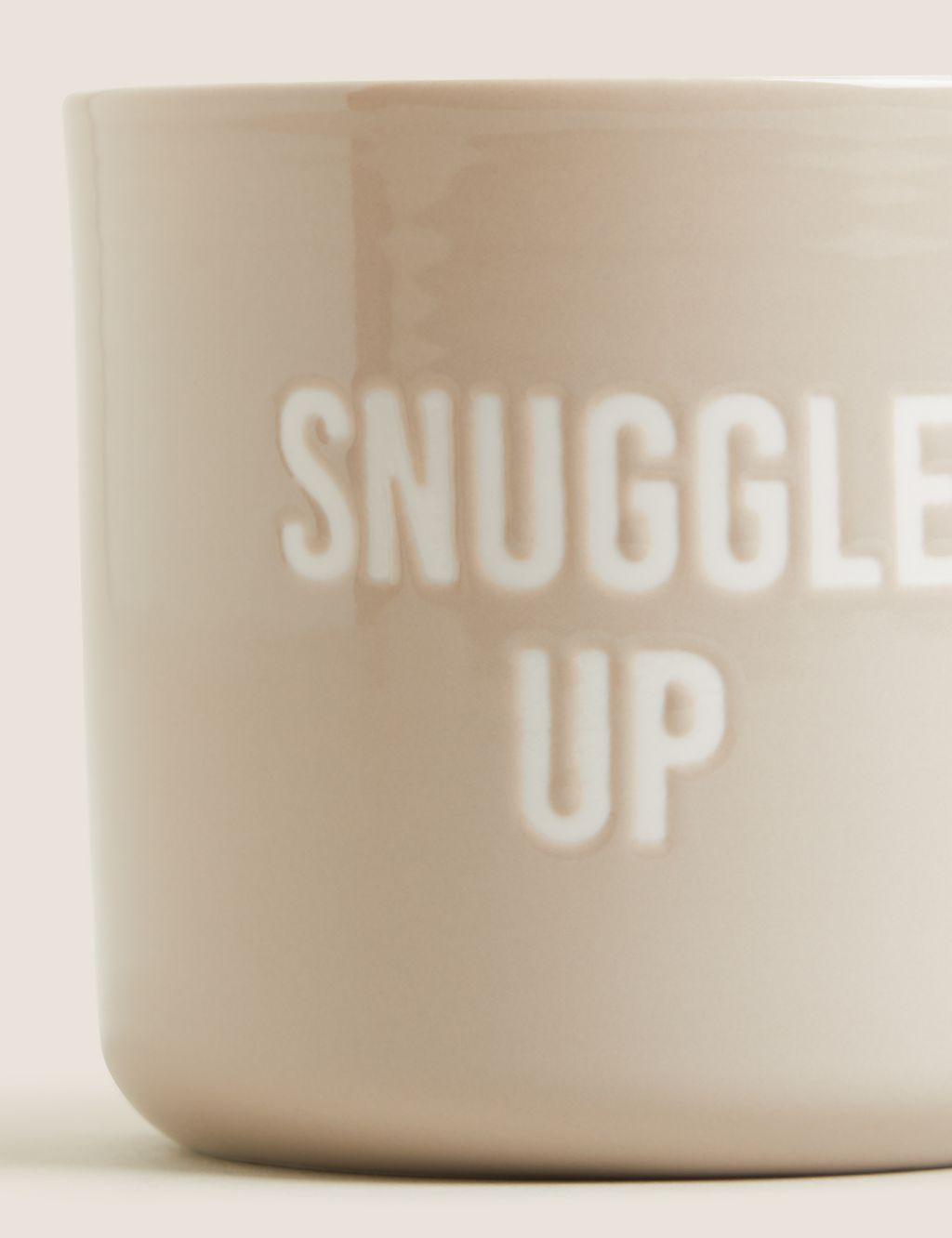 Snuggle Up Slogan Mug with Stencil image 2