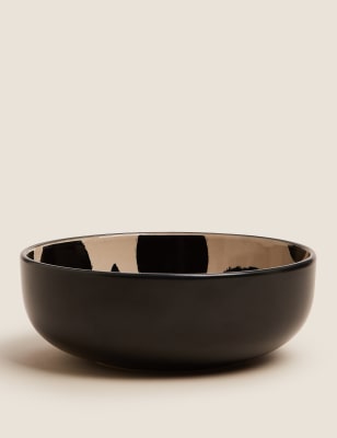 

M&S Collection Tribeca Stoneware StayNew™ Cereal Bowl - Black Mix, Black Mix