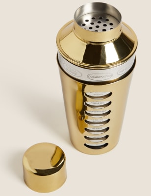 Cocktail Shaker With Recipes