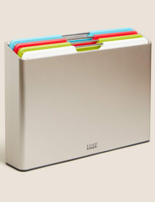 

Joseph Joseph Set of 4 Folio™ Large Chopping Board Set - Silver, Silver