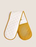 Pure Cotton Bee Double Oven Glove