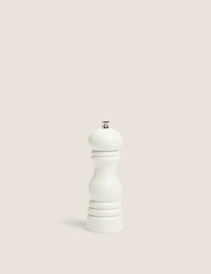 

M&S Collection Filled Medium Pepper Mill - White, White