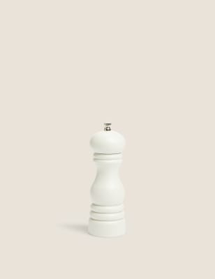 

M&S Collection Filled Medium Pepper Mill - White, White