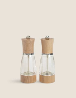 

Warwick Salt & Pepper Mills - Wood, Wood