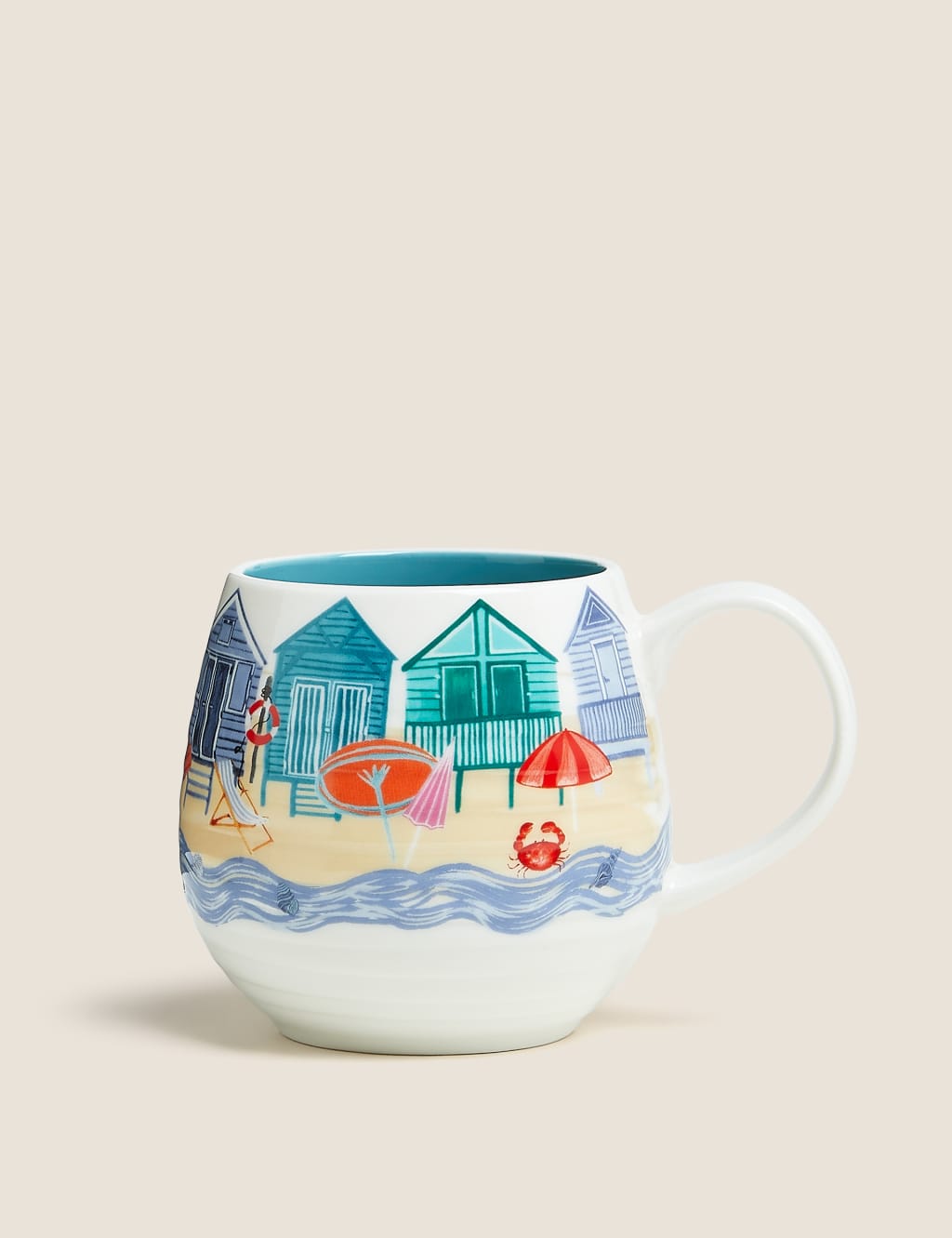 Beach Huts Mug