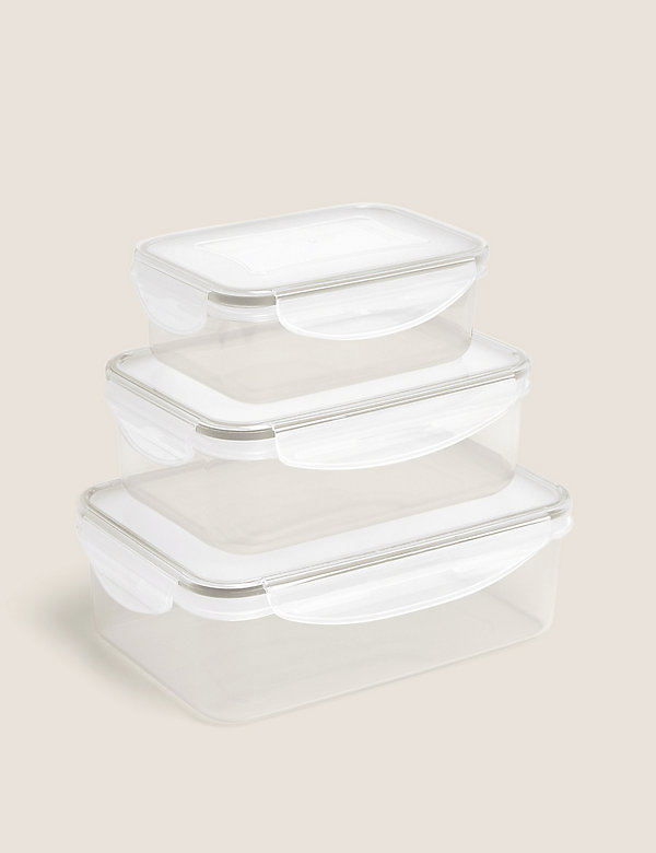 Set of 3 Food Storage Containers - GR