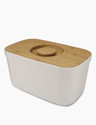 Bamboo Lid Bread Bin | T47-3101Q-202204 | M&S