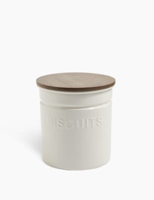 Embossed Biscuit Storage Tin | M&S