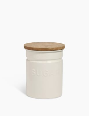 Worded Powder Coated Sugar Caddy