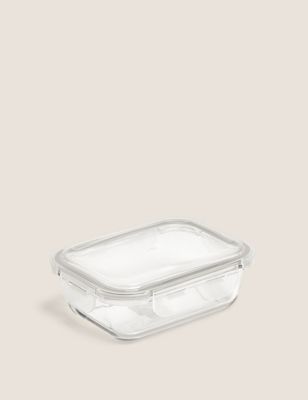 Small Glass Fridge Storage Container - GR