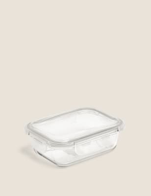 Small Glass Fridge Storage Container - GR