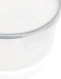 Set of 3 Round Clip Storage Containers