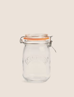 

Kilner 1L Round Clip Top Jar, No Colour