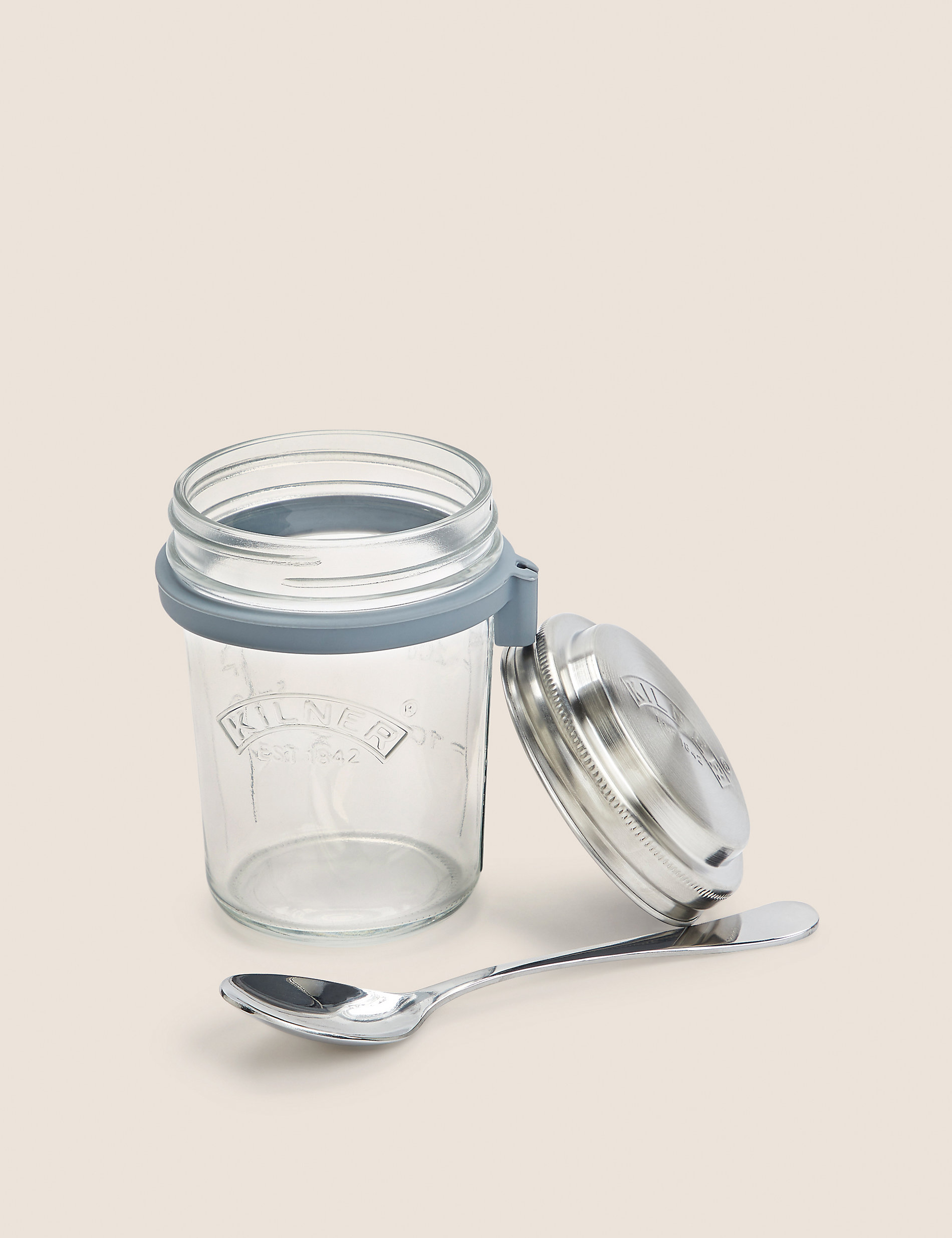 Breakfast Jar with Spoon