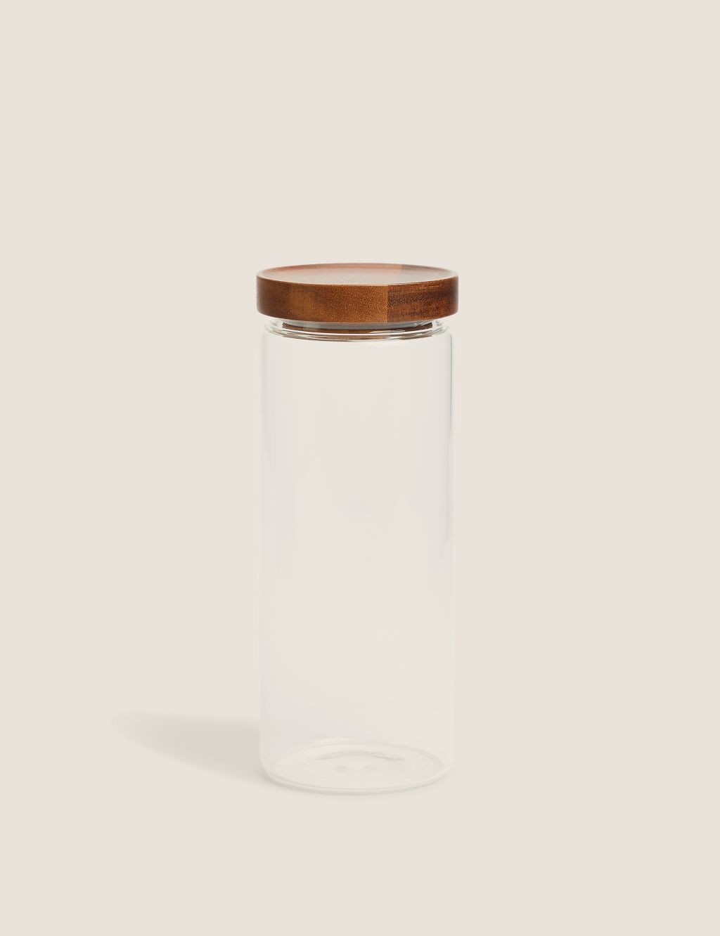 Large Glass Storage Jar image 1