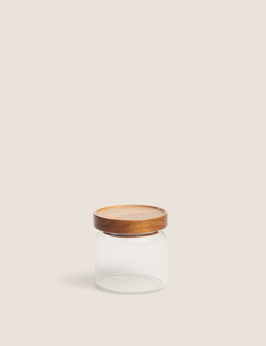 Small Glass Storage Jar image 1