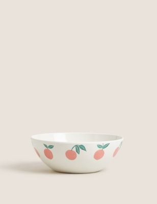 

M&S Collection Set of 4 Oranges Picnic Cereal Bowls - Multi, Multi