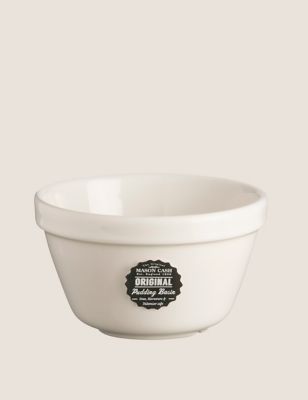 Mason Cash 16cm Pudding Basin - White, White
