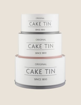 

Mason Cash Set of 3 Cake Tins - Multi, Multi