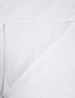 Marks and Spencer Pure Cotton Rectangular Tablecloth - White, White