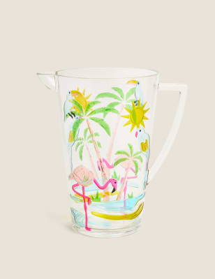 

M&S Collection Flamingo Picnic Jug - Multi, Multi