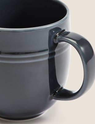 

M&S Collection Marlowe - Taza - Gris Oscuro, Gris Oscuro