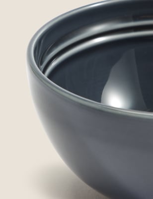 

M&S Collection Marlowe Nibble Bowl - Dark Grey, Dark Grey