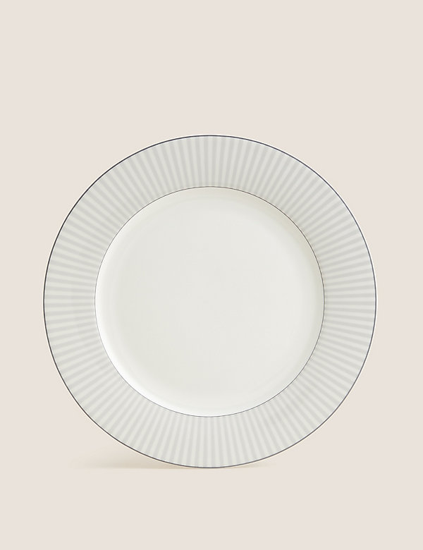 Hampton Stripe Dinner Plate - GR
