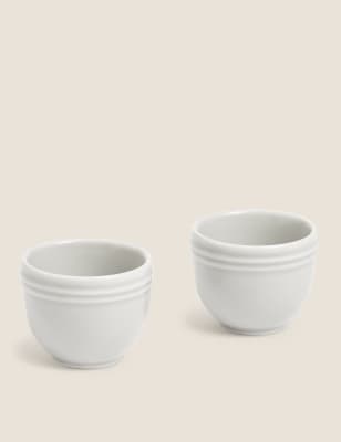 

M&S Collection Set of 2 Marlowe Egg Cups - Light Grey, Light Grey